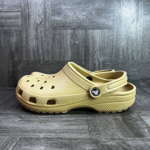 CROCS Classic Women's size 9 Dark Bone Comfort Clog - Picture 2 of 8